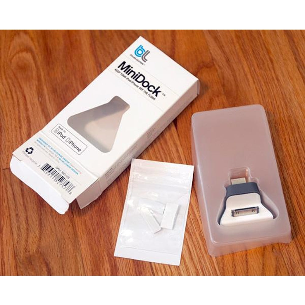 Bluelounge MiniDock 30 pin Ladestation (iPhone 3. 3G. 3GS. 4. 4S)