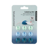 Bluelounge CableDrop Mini Ombre - 9-pak Blå