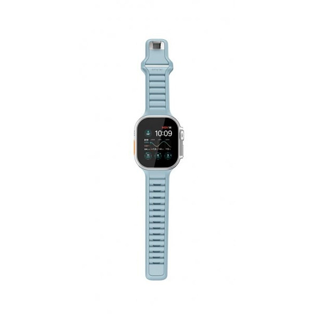 KeyBudz Apple Watch 44/45/46mm/Apple Watch Ultra Armbånd Journey Tidal Blue