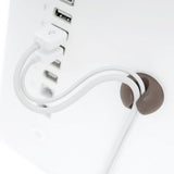 Bluelounge CableDrop Ledningsholder 6-pak Sort