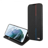 BMW Samsung Galaxy S22 Plus Cover Triangle Pattern & Tricolor Stripe Sort