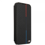 BMW Samsung Galaxy S22 Plus Cover Triangle Pattern & Tricolor Stripe Sort