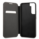 BMW Samsung Galaxy S22 Plus Cover Triangle Pattern & Tricolor Stripe Sort