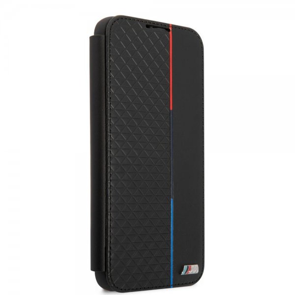 BMW Samsung Galaxy S22 Cover Triangle Pattern & Tricolor Stripe Sort