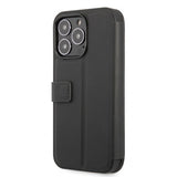 BMW iPhone 13 Pro Cover Tricolor Carbon Effect Sort