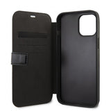BMW iPhone 13 Mini Cover Tricolor Carbon Effect Sort