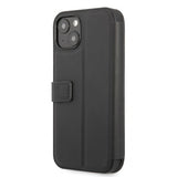 BMW iPhone 13 Mini Cover Tricolor Carbon Effect Sort