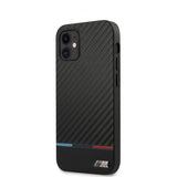 BMW iPhone 12 Mini Cover Tricolore Sort