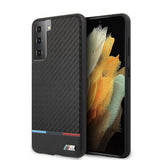 BMW Samsung Galaxy S21 Plus Cover Dynamic Carbon Sort