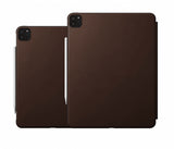 Nomad iPad Pro 12.9 (gen 4/5/6) Fodral Modern Leather Folio Rustic Brown