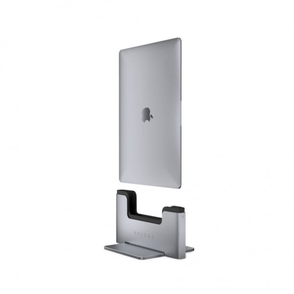 Brydge Vertical Dock til MacBook Pro 13" Space Gray