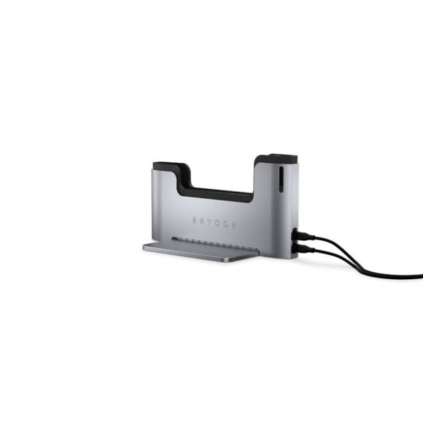 Brydge Vertical Dock til MacBook Pro 13" Space Gray
