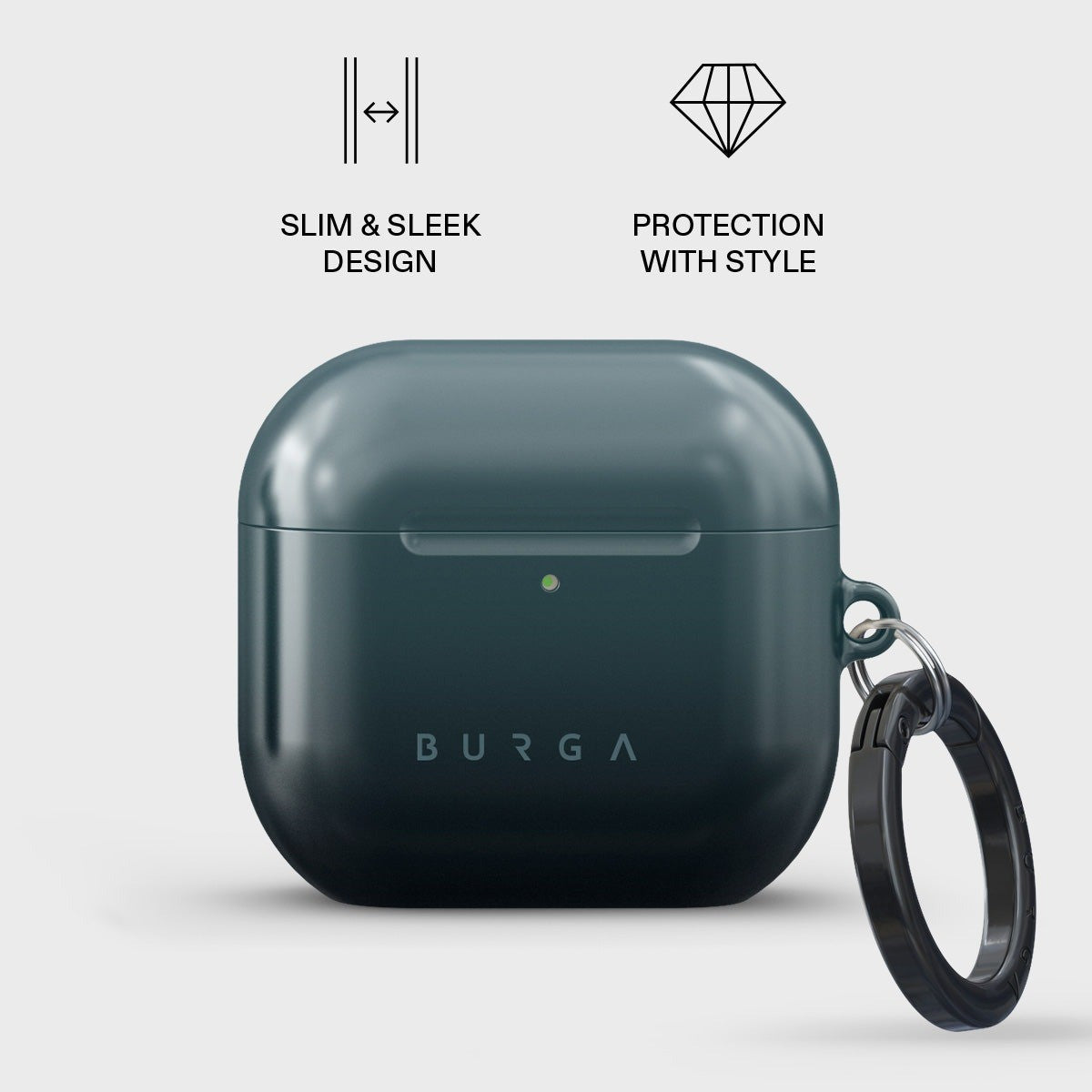Burga AirPods 4 Cover Design Black Hole