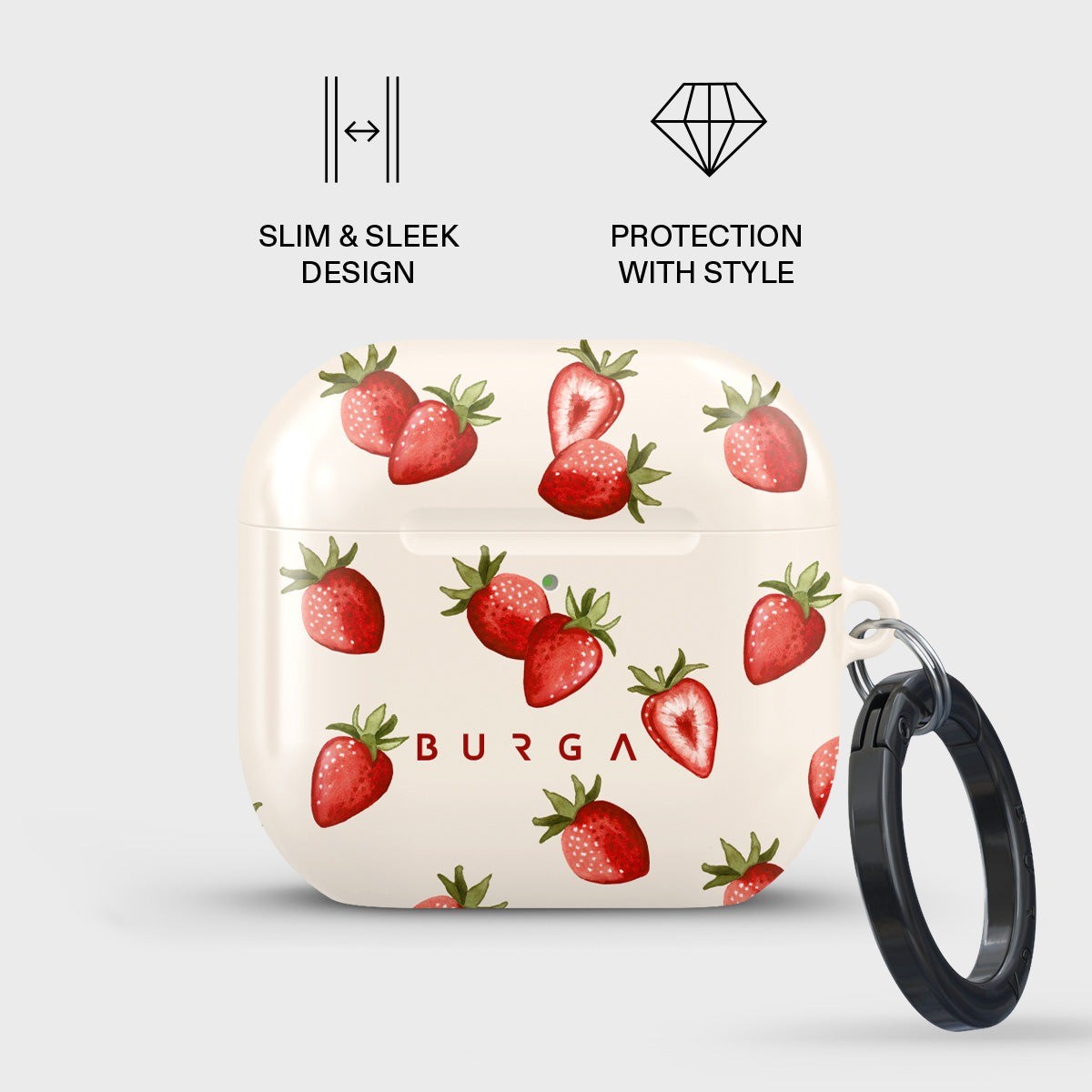 Burga AirPods 4 Cover Design Freshly Picked