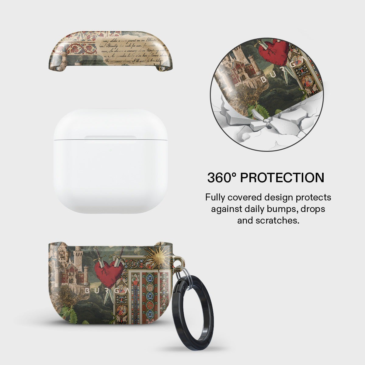 Burga AirPods 4 Cover Design Oath