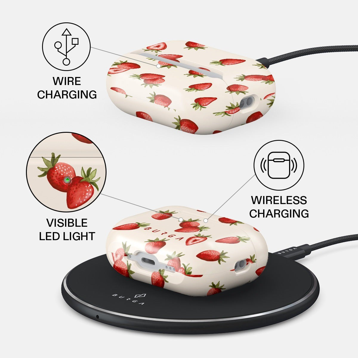 Burga AirPods Pro 3 Cover Design Freshly Picked