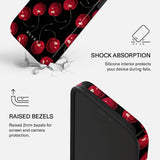 Burga iPhone 18 Pro Max Cover Tough MagSafe Cherrybomb