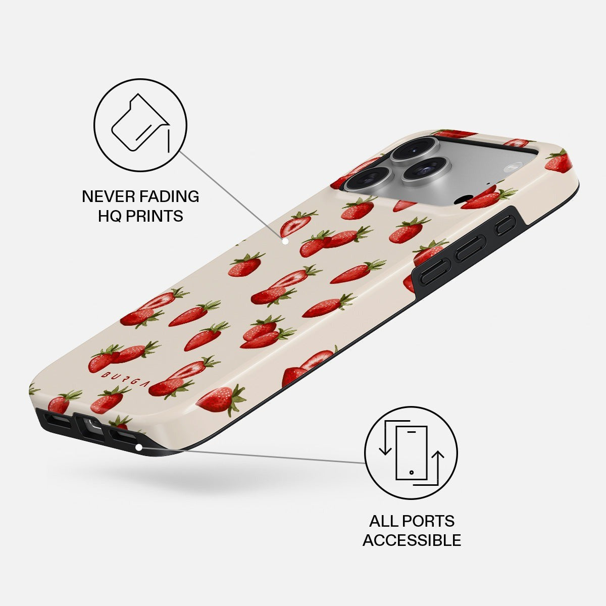 Burga iPhone 18 Pro Max Cover Tough MagSafe Freshly Picked