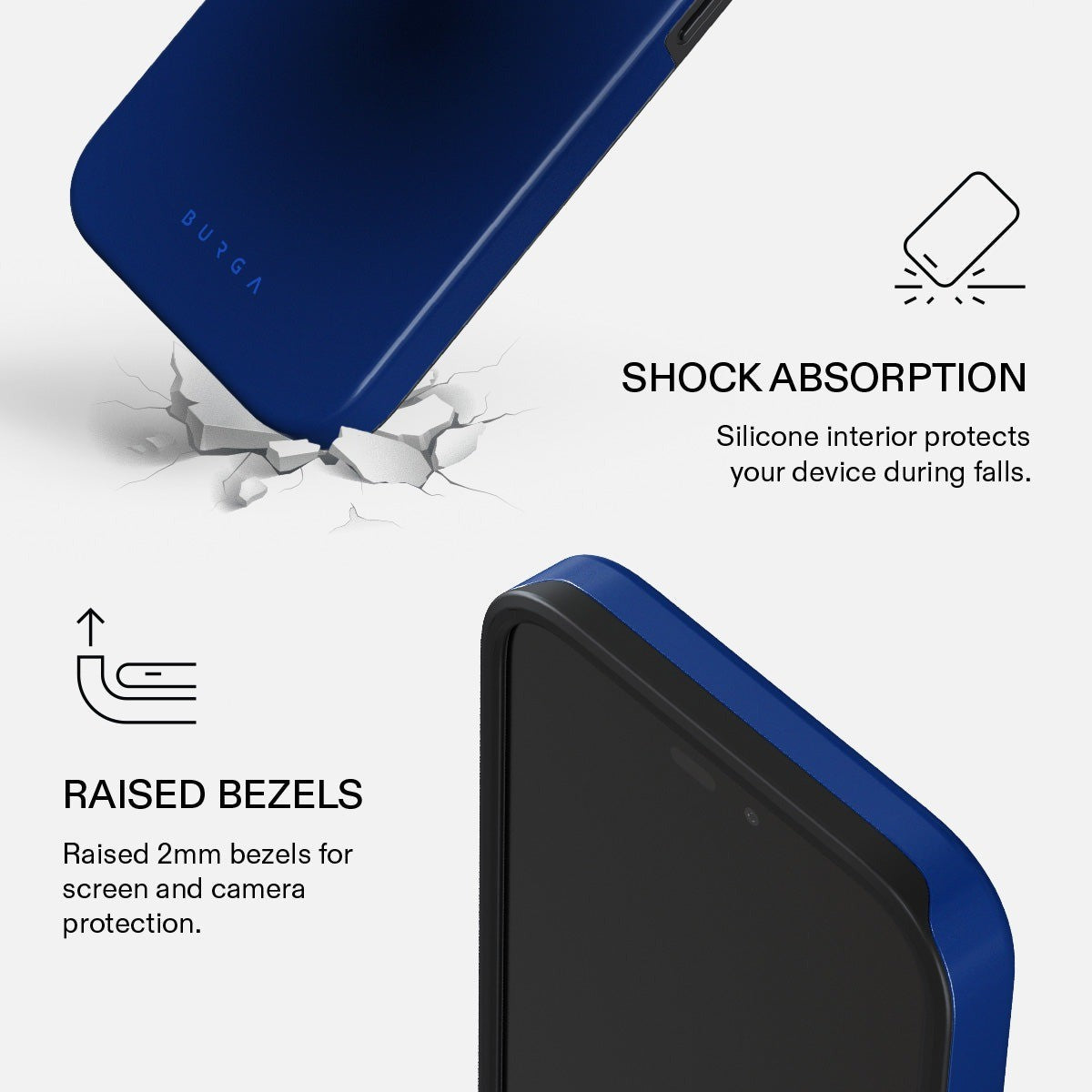 Burga iPhone 18 Pro Max Cover Tough MagSafe Neptune