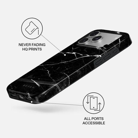 Burga iPhone 18 Pro Max Cover Tough MagSafe Noir