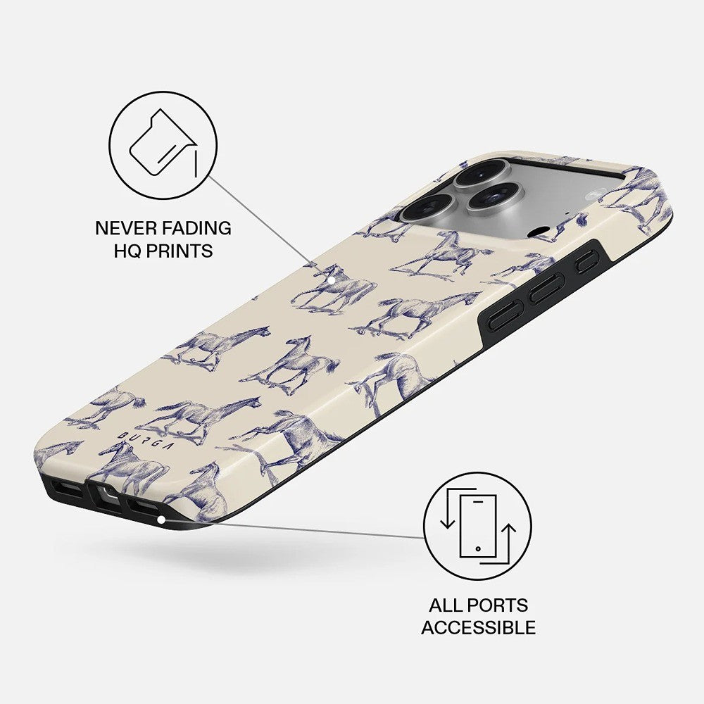 Burga iPhone 18 Pro Cover Tough MagSafe Derby Race