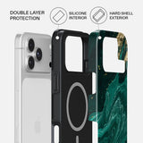 Burga iPhone 18 Pro Cover Tough MagSafe Emerald Pool