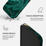 Burga iPhone 18 Pro Cover Tough MagSafe Emerald Pool