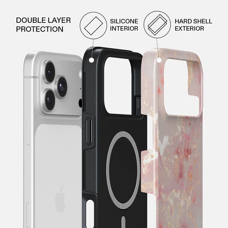 Burga iPhone 18 Pro Cover Tough MagSafe Golden Coral