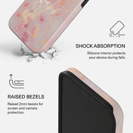Burga iPhone 18 Pro Cover Tough MagSafe Golden Coral