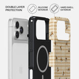 Burga iPhone 18 Pro Cover Tough MagSafe Honeycomb