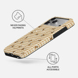 Burga iPhone 18 Pro Cover Tough MagSafe Honeycomb