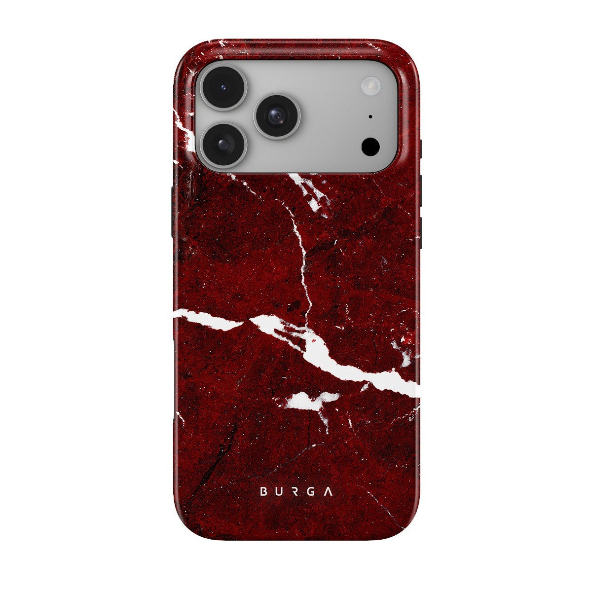 Burga iPhone 18 Pro Cover Tough MagSafe Iconic Red Ruby