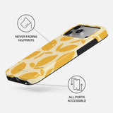 Burga iPhone 18 Pro Cover Tough MagSafe Lemon Tart