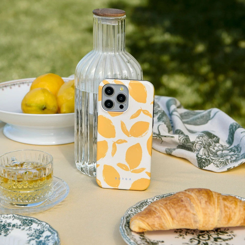 Burga iPhone 18 Pro Cover Tough MagSafe Lemon Tart
