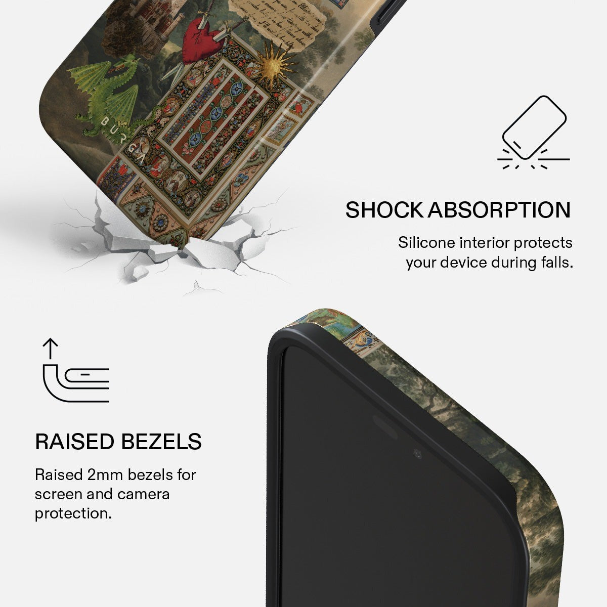 Burga iPhone 18 Pro Cover Tough MagSafe Oath