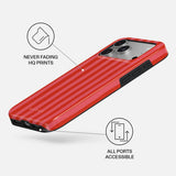 Burga iPhone 18 Pro Cover Tough MagSafe Pomegranate