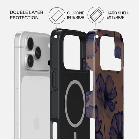 Burga iPhone 18 Pro Cover Tough MagSafe Velvet Night