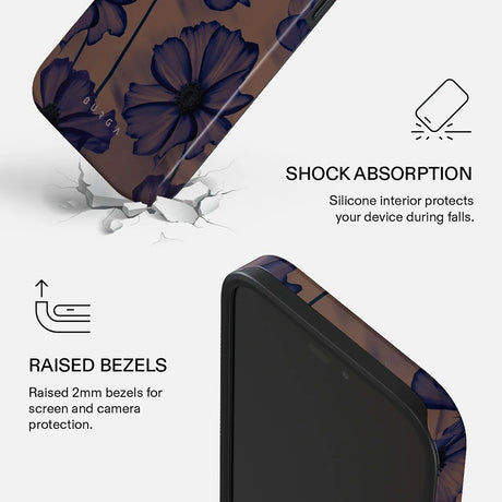 Burga iPhone 18 Pro Cover Tough MagSafe Velvet Night