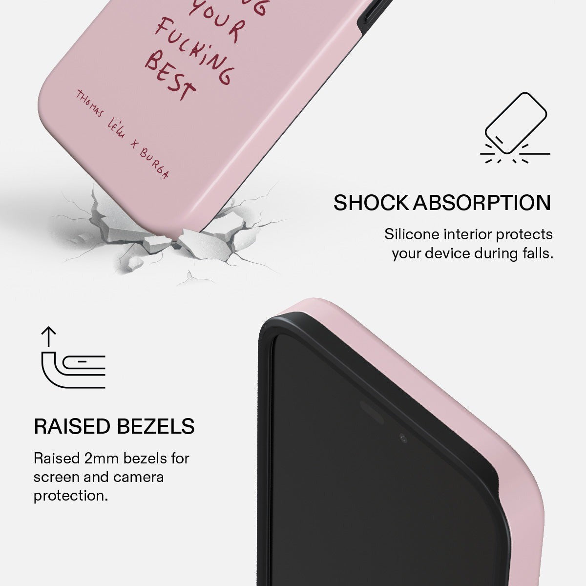 Burga iPhone 18 Pro Cover Tough MagSafe Your Best