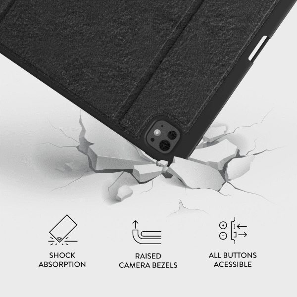 Burga iPad 10.9 (gen 10)/iPad 11 (A16) Folio-etui No Talking