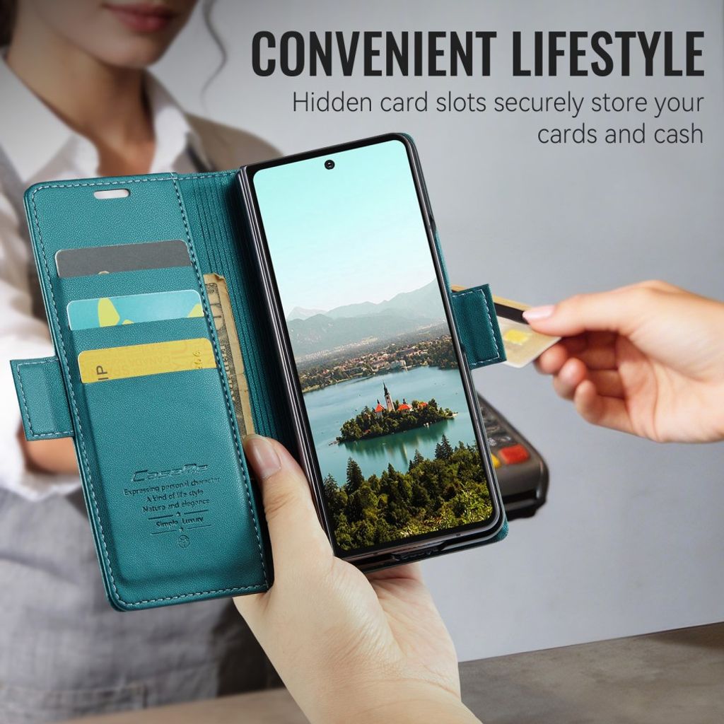 CaseMe Samsung Galaxy Z Fold 8 Ultra Etui 023 Series Grøn