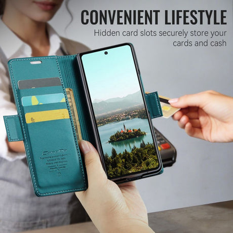 CaseMe Samsung Galaxy Z Fold 8 Ultra Etui 023 Series Grøn