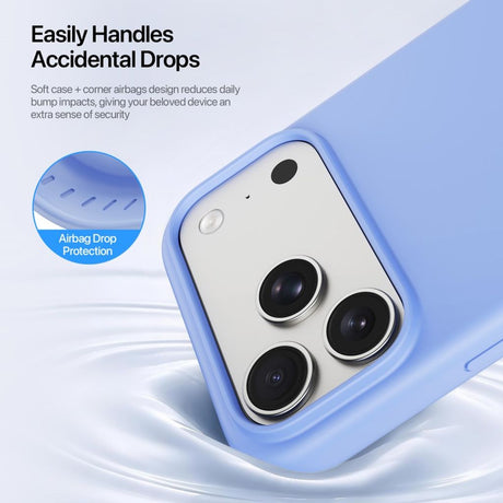 Dux Ducis iPhone 17 Pro/iPhone 18 Pro Cover Piel Series MagSafe Blå
