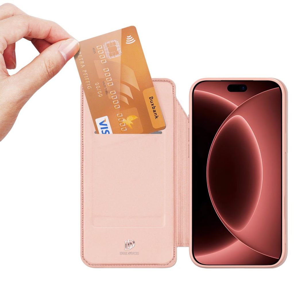 Dux Ducis iPhone 17 Pro/iPhone 18 Pro Cover Skin Pro Series Lyserød