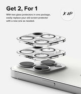 Ringke iPhone 15 Pro Max Kamerabeskyttelse Kamera Beskyttelsesglas 2-pak