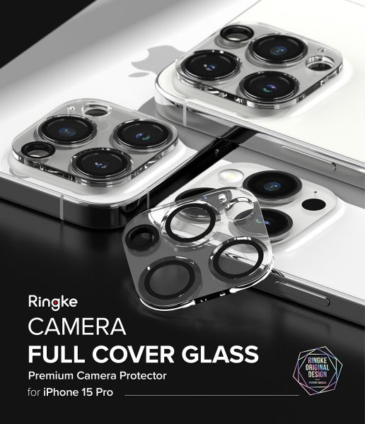 Ringke iPhone 15 Pro Kamerabeskyttelse Kamera Protector Glas 2-pak