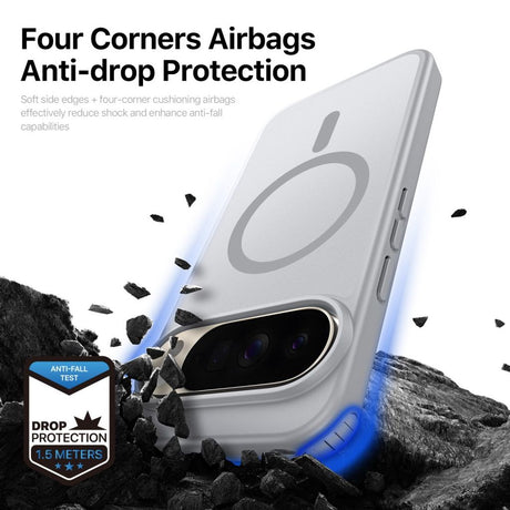 Dux Ducis Google Pixel 9 Pro XL/10 Pro XL/11 Pro XL Cover Yind Series MagSafe Grå