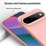 Google Pixel 11 Pro XL Cover med Strap Silikone Lyserød