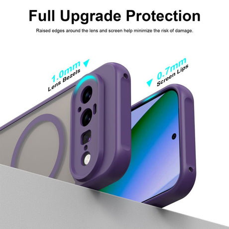 Google Pixel 11 Cover Frosted MagSafe Lilla