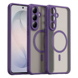 Samsung Galaxy S26 FE Cover Frostad MagSafe Lilla